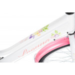 Detský bicykel 24 Kands Laguna VS-2 Bielo-ružový